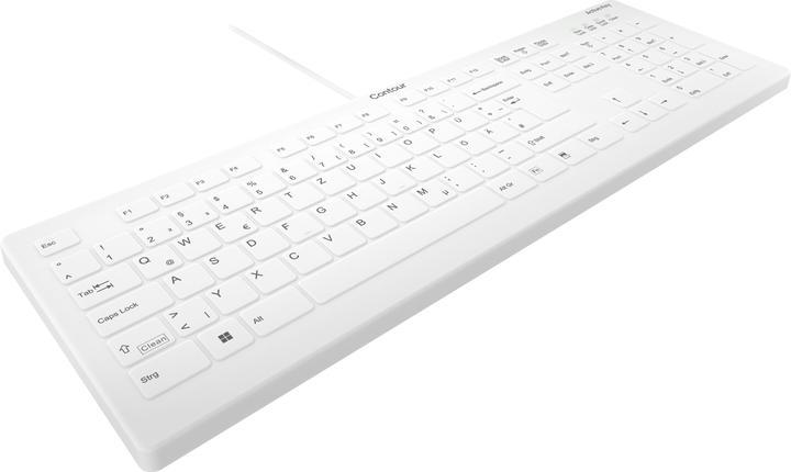 Actual product image CHERRY ACTIVE KEY MTA AK-C8112 Corded DE-Layout white (DE, Cable)