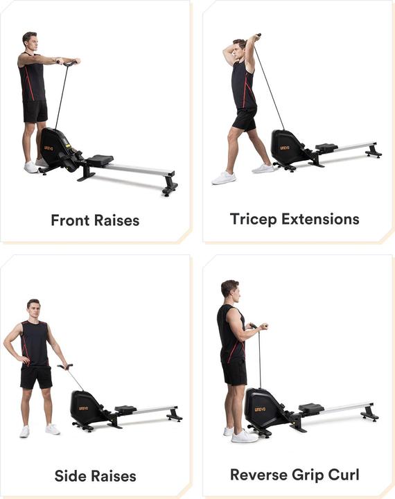 Actual product image Urevo Rower foldable