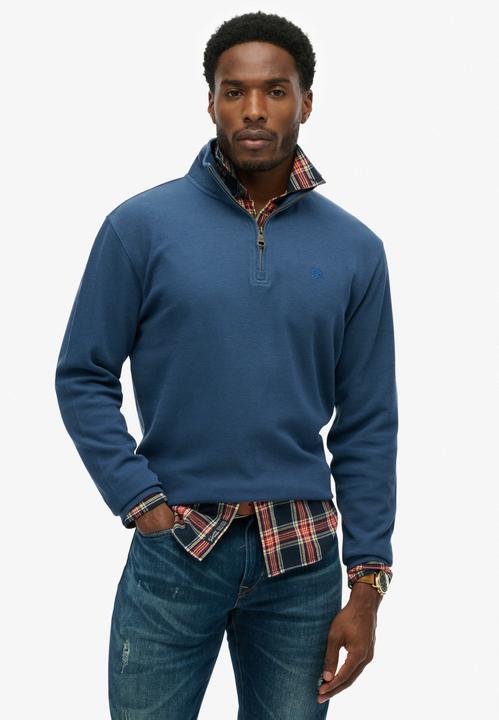 Image du produit Superdry Pull côtelé à col zippé (M)