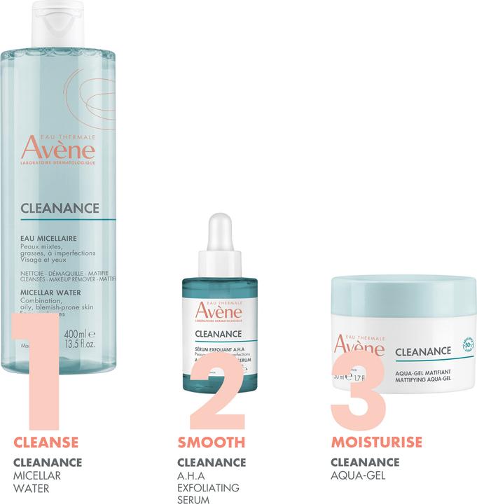 Image du produit Avène Eau micellaire Cleanance (Eau micellaire, 400 ml)