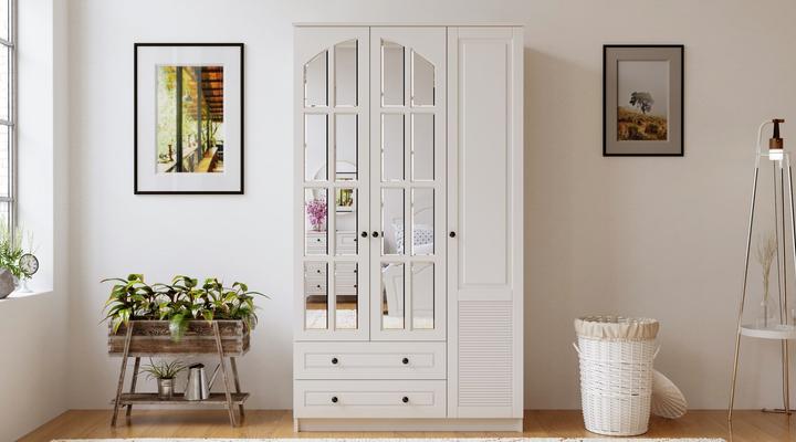 Image du produit Homitis Armoirel Mirror Wardrobe (105 x 52 x 210 cm)