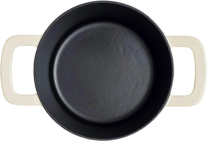 Image du produit Fissler Cocotte en fonte ronde, ivoire blanc (Casserole, Fonte, 20 x 15 cm)