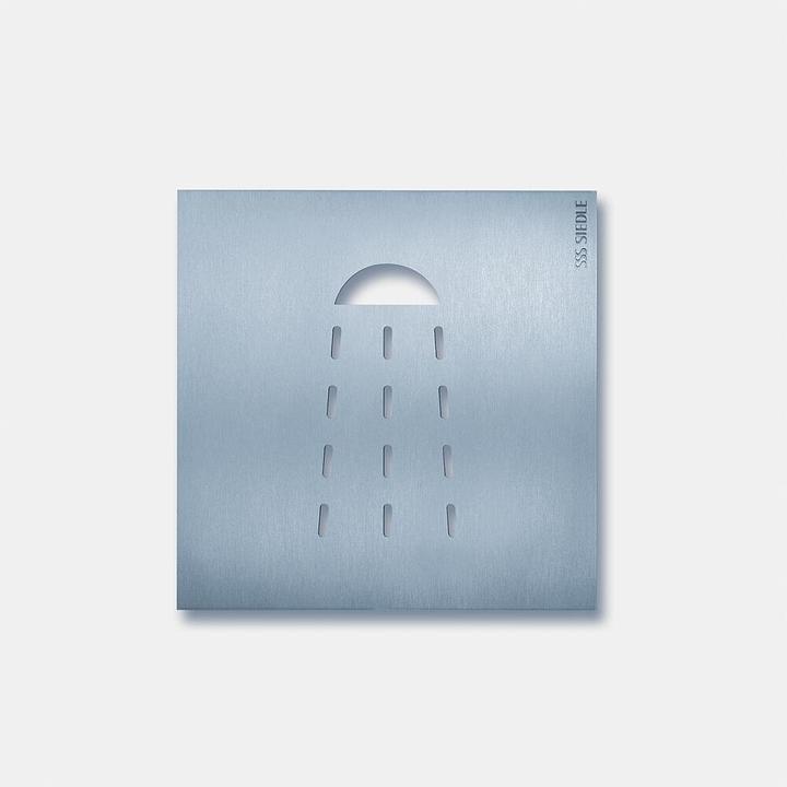 Actual product image Siedle S. & Soehne Orientation Sign 154x154mm Shower OSP 0016
