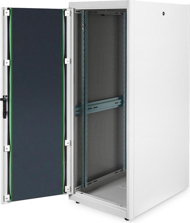 Actual product image Assmann DIGITUS network cabinet 48,3cm 19inch 32U gray 1560x600x800mm safety glass door incl. 28xMont... (32 RU, 19 inch rack)