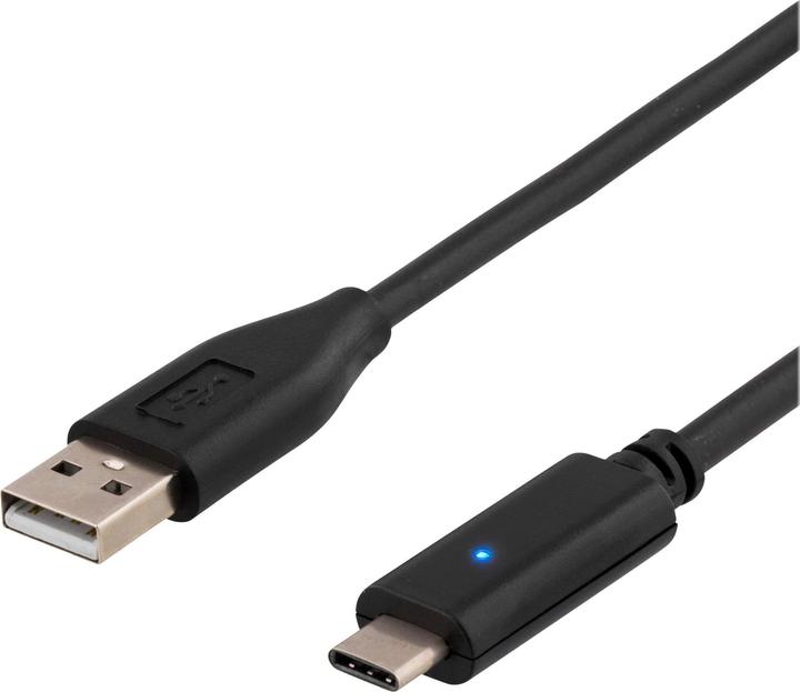 Produktbild Deltaco USB Type-C cable - 2m USB Type (2 m, USB 2.0)