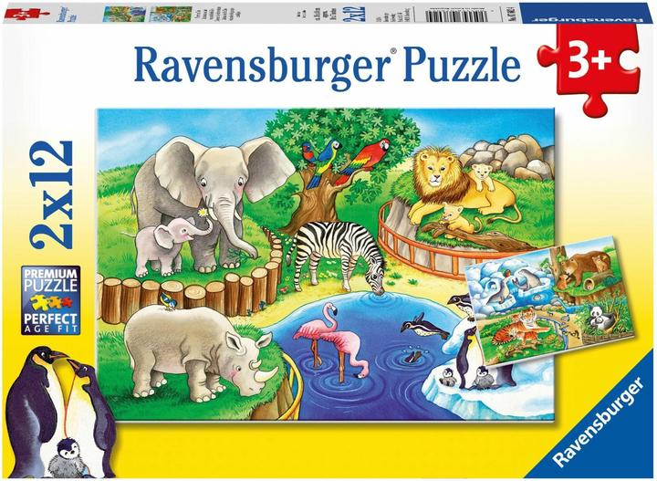 Image du produit Ravensburger Les animaux au zoo (12 pièces)