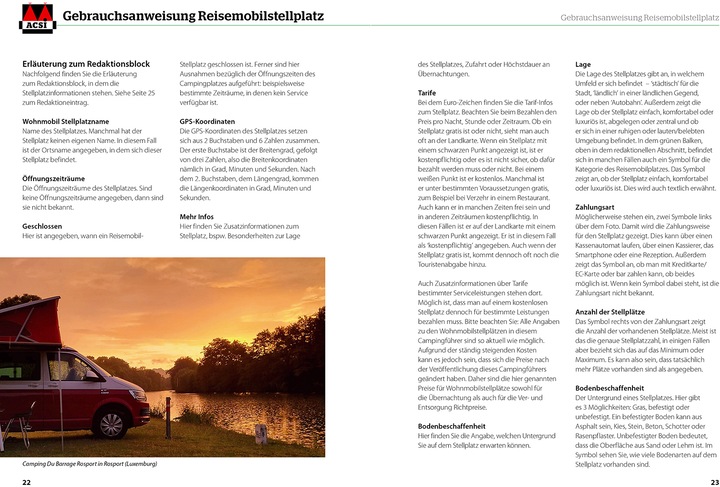 Produktbild HV ACSI CampingCard&Stellplatzführer (Deutsch, Hallwag, ACSI, 2023)