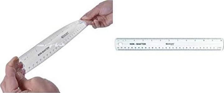 Immagine prodotto Westcott Righello di plastica flessibile (30 cm, Materiale sintetico)