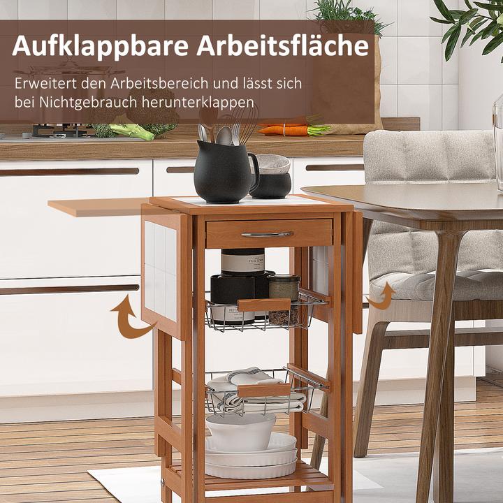 Actual product image Homcom Kitchen trolley