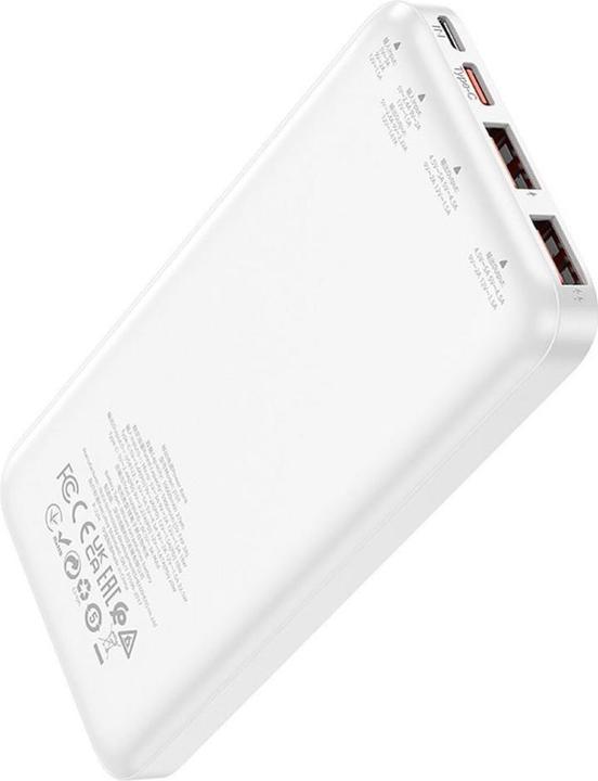 Actual product image Hoco J101, 10000mAh, 22.5W, QC + PD, Weiss (10000 mAh, 22.50 W)