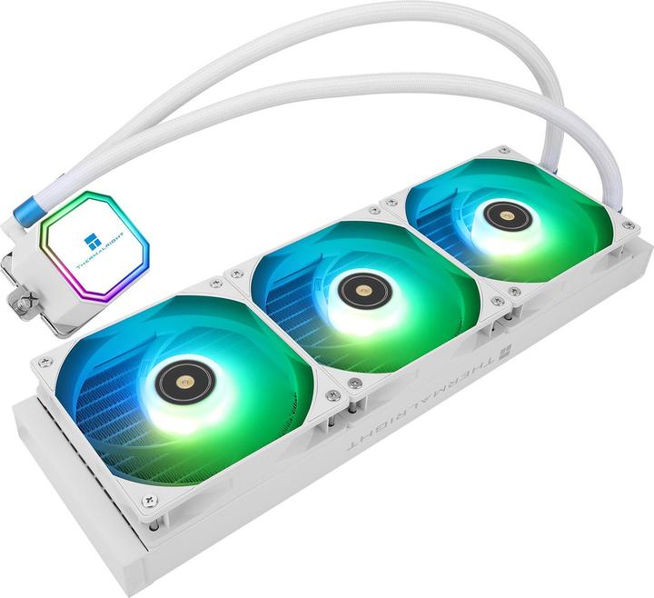 Actual product image Thermalright Frozen Prism 360 ARGB - White - CPU water cooling - Max 27 dBA