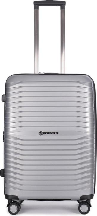 Produktbild Stratic Bright+ 4 Rollen Trolley M 66 cm mit Dehnfalte (73 l)