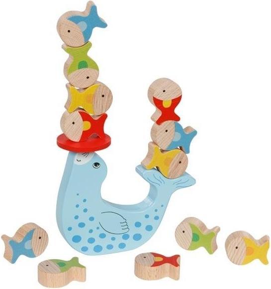 Actual product image Goki Balancing game seal (German, 1 - 4 Players)