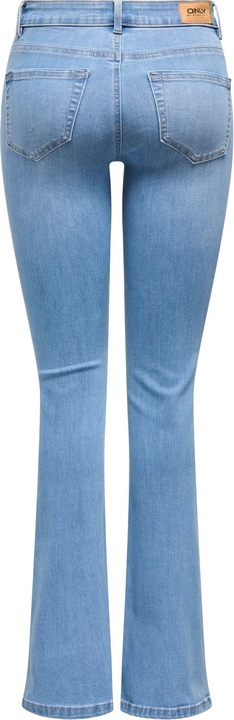 Produktbild Only ONLWAUW Mittlere Taille Ausgestellt Jeans Flared fit jeans (32)