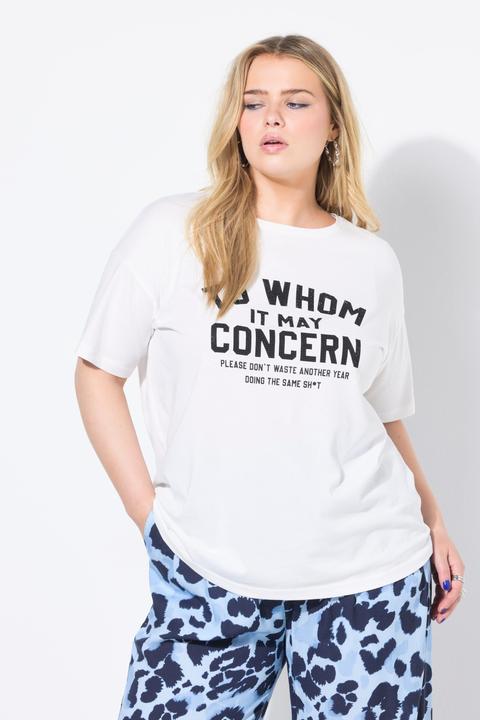 Actual product image Studio Untold T-Shirt, oversized, Schrift mit Glittersteinchen (54)