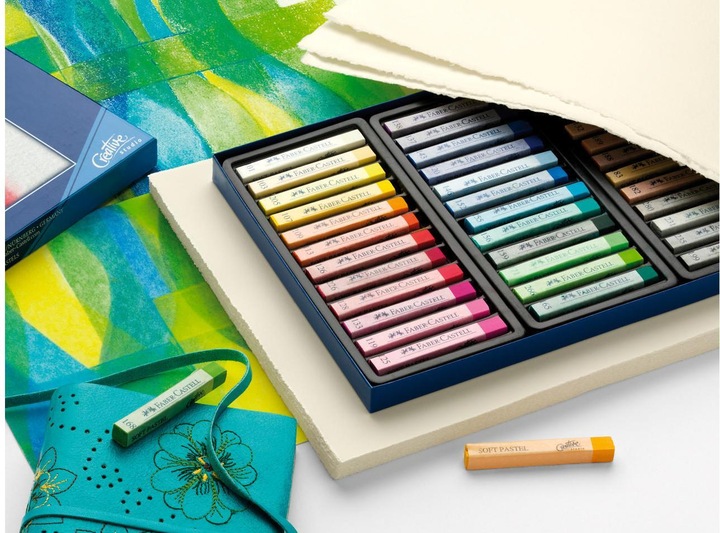 Immagine prodotto Faber-Castell Gessetti pastello morbido (Multicolore, 36 x)