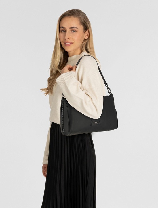 Immagine prodotto Gabs Schultertasche Leder 31 cm mit Dehnfalte