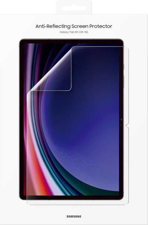 Image du produit Samsung Protecteur d'écran antireflet (1 pcs, Galaxy Tab S9 FE+, Galaxy Tab S9 Plus)