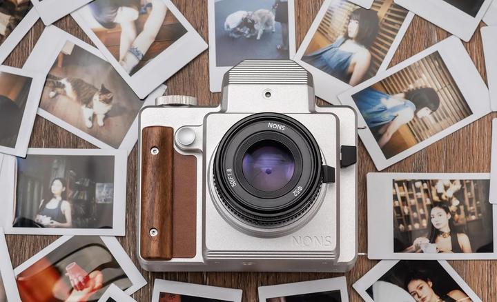 Image du produit Nons Camera Appareil instantané à fonctionnement manuel complet avec viseur reflex et compatibilité Instax Mini