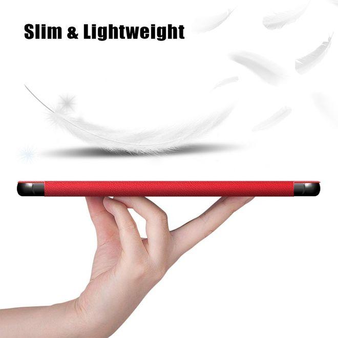 Produktbild MU Classic Dreifach faltbare Leder Hülle (Galaxy Tab A7 Lite 8.7)