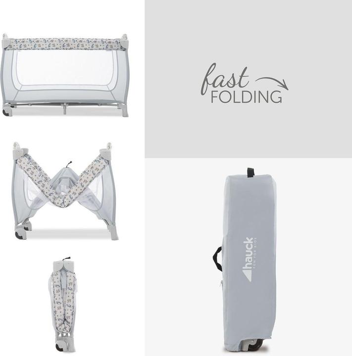 Produktbild Hauck Reisebetten Reisebett Set Sleep'n Play Go Plus inkl. (60 x 120 cm)