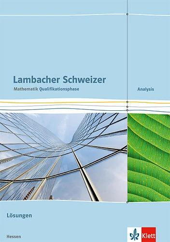 Produktbild LS Qualifikationsphase Analysis Lös./HE ab 2016 (Deutsch, 2017)