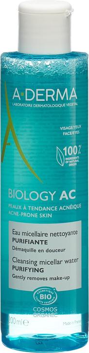 Actual product image A-Derma BIOLOGY AC Micellar Cleansing Lotion Lot (Micelle water, 200 ml)