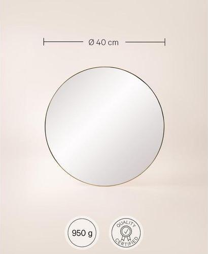 Produktbild Esmée Runder Wandspiegel (Ø 40 cm)