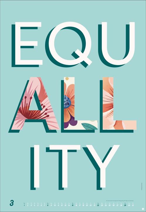 Produktbild Fight for your Rights Posterkalender 2026