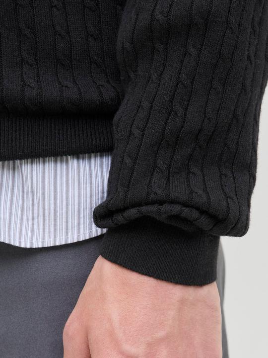 Produktbild Jack & Jones Jjeemil Knit Cable Crew Neck Noos (L)