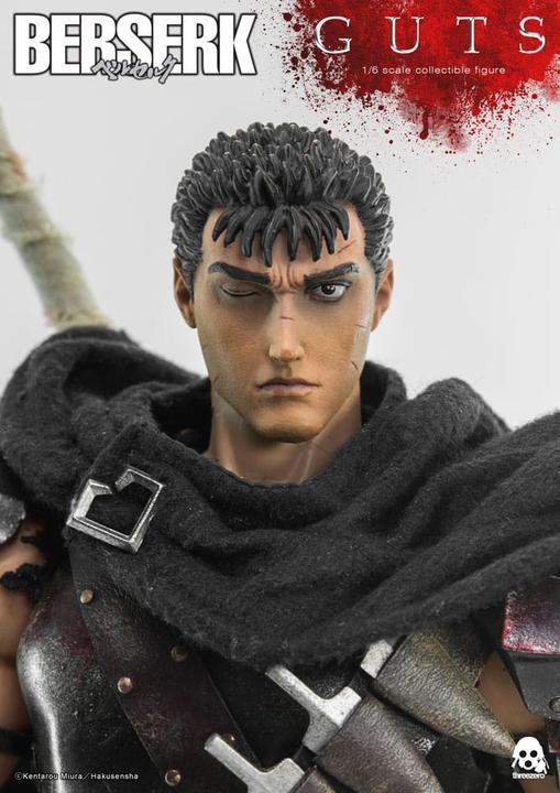 Actual product image ThreeZero Berserk figurine 1/6 Guts (Black Swordsman) 32 cm