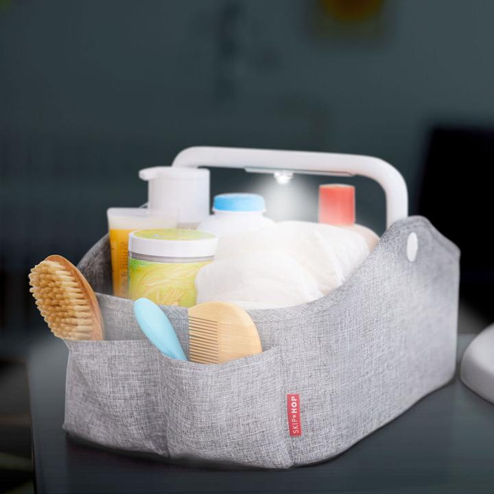 Image du produit Skiphop Light Up Diaper Caddy- Oat