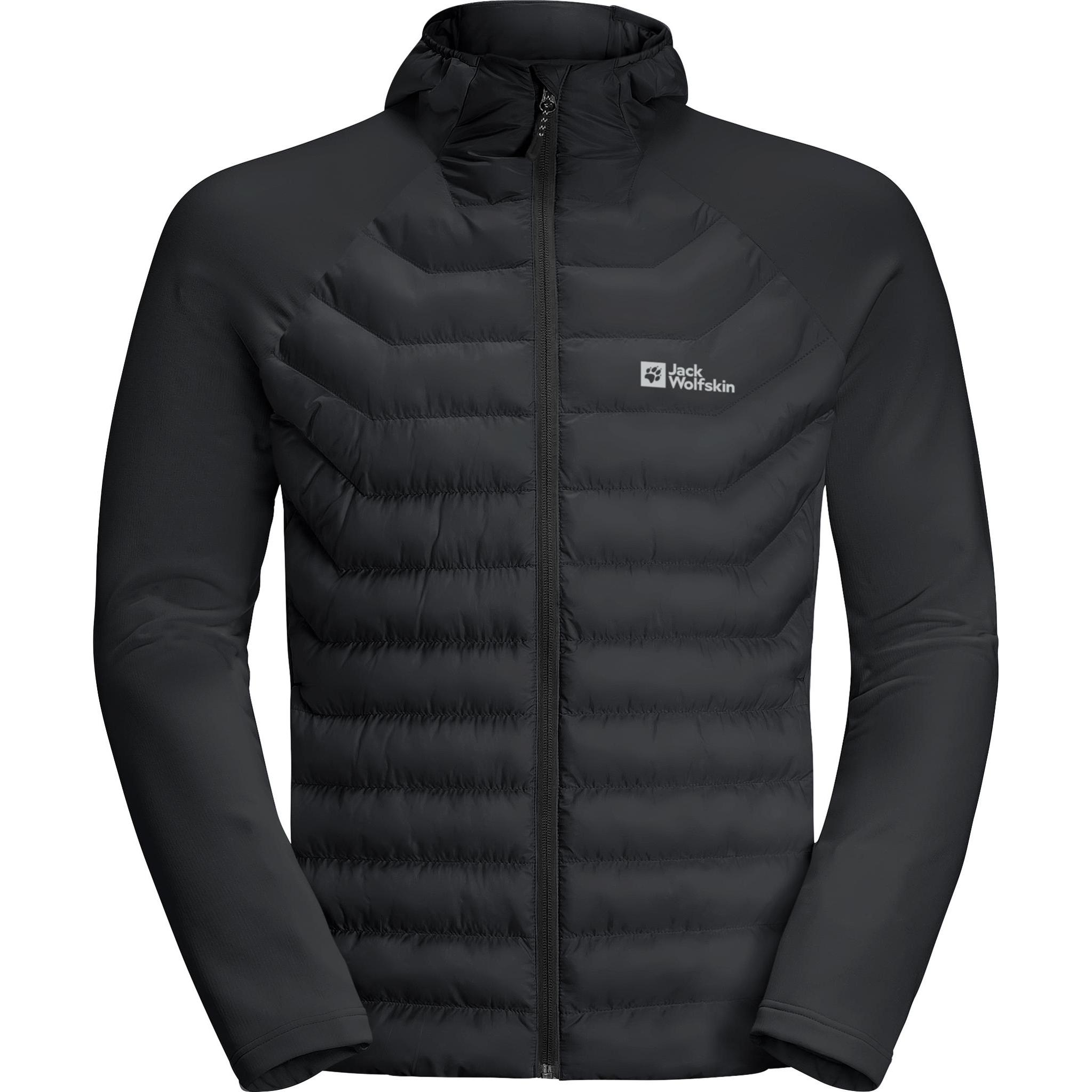 Jack Wolfskin, Herren, Jacke, Routeburn Pro Hybrid M (M), Schwarz, M