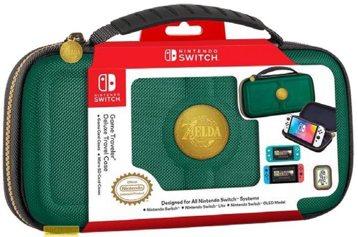 Produktbild Nacon Gaming Game Traveler Deluxe Travel Case - Zelda (Switch)