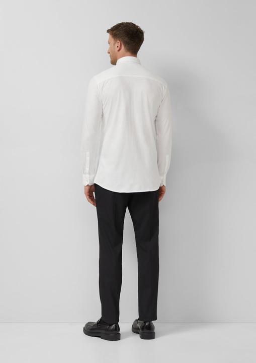 Immagine prodotto s.Oliver Hemd Tailored Fit: Jersey-Hemd aus Baumwollstretch (38)