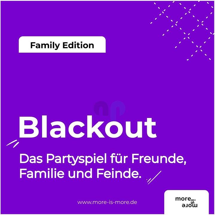 Actual product image Blackout Family Edition (d) (German)