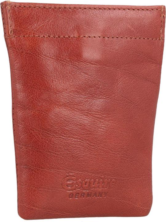 Actual product image Esquire Toscana leather key case 6 cm