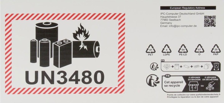 Produktbild IPC TPN-I120 (4 Zellen, 3400 mAh)