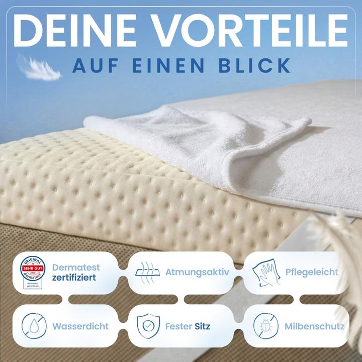 Image du produit Mara Vital Protège-matelas sans grésillement (140 x 200 cm)