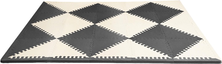 Actual product image Skiphop Playspot Black/Cream (142 x 178 cm)