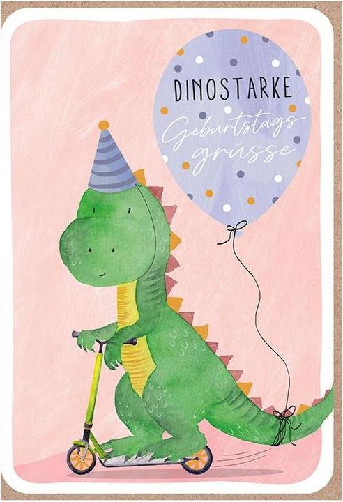 Actual product image ABC Geburtstagskarte für Kinder B6 (1 pcs.)