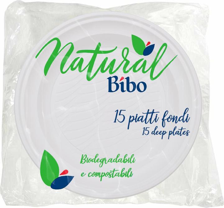 Actual product image Bibo 15 Biodegradable And Compostable Bioplastic Bowls (15x)