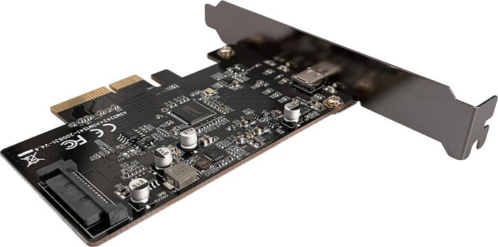 Produktbild LC-Power PCI-C-USB32-2x2 Gehäuse PCI-Karte f.eine externe NVMe-M.2SSD