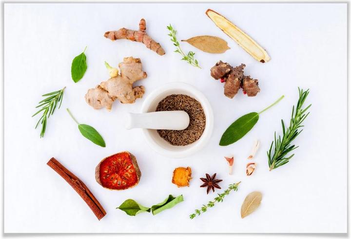 Image du produit Trenddeko Herbes aromatiques pour la cuisine (90 x 60 cm)