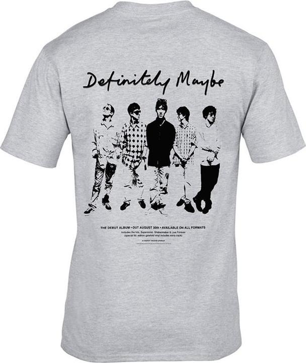 Actual product image Oasis Definitely Maybe Promo TSFB (L)