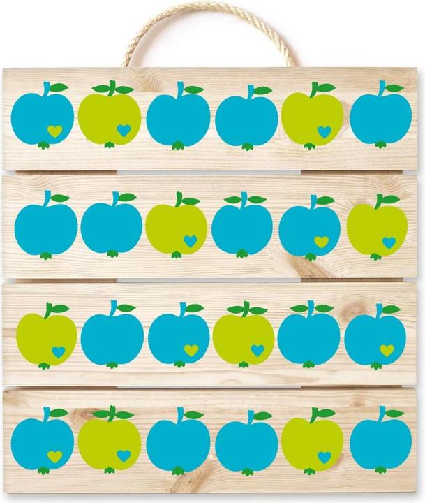 Actual product image Trenddeko byGraziela - Apple blue-green (40 x 41.5 cm)