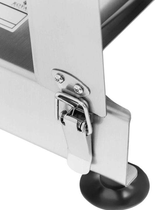 Produktbild Royal Catering Gemüseschneider manuell mit Kurbel Gemüsehäcksler 120 mm 0,8 - 11 mm