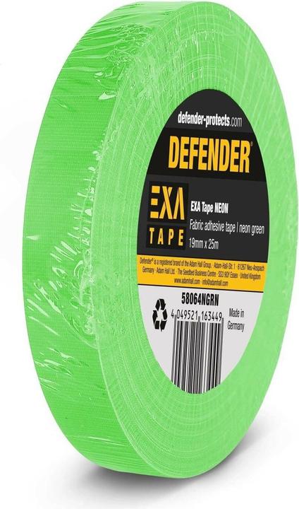 Actual product image Adam Hall 58064 NGRN gaffer tape (19 mm)