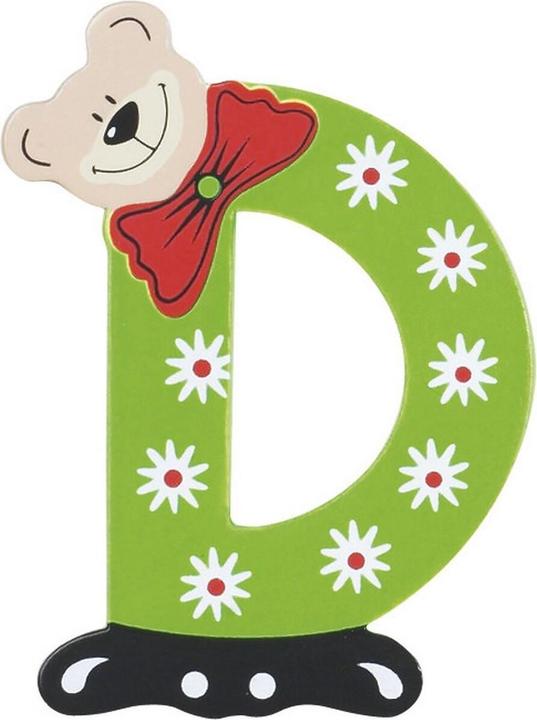 Actual product image Playshoes Wood letter D