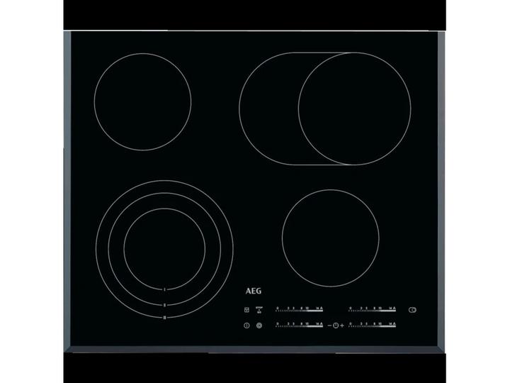 Produktbild AEG HK 654070 FB Kochfeld Ceran 60cm autark Facette 56x49cm (KP)
